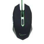 Mouse USB Gembird Gaming MUSG-001-Green 2400DPI