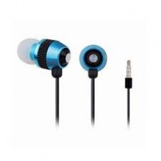 Gembird MHS-EP-002 Metal Blue/Black